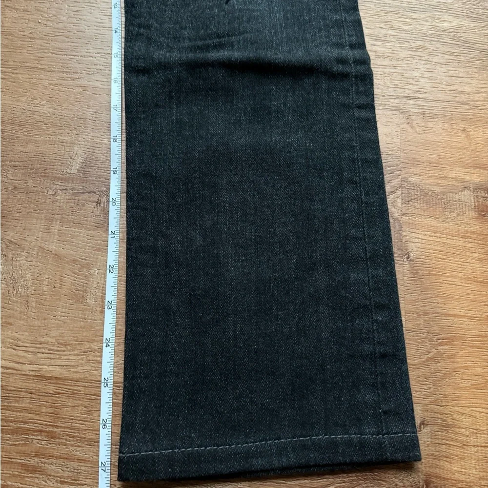 Naked & Famous Denim Slim Straight Black Jeans